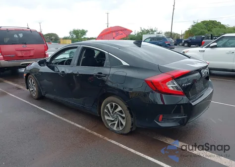 2017 Honda Civic Ex из США, поврежденный, VIN 2HGFC2F70HH550566
